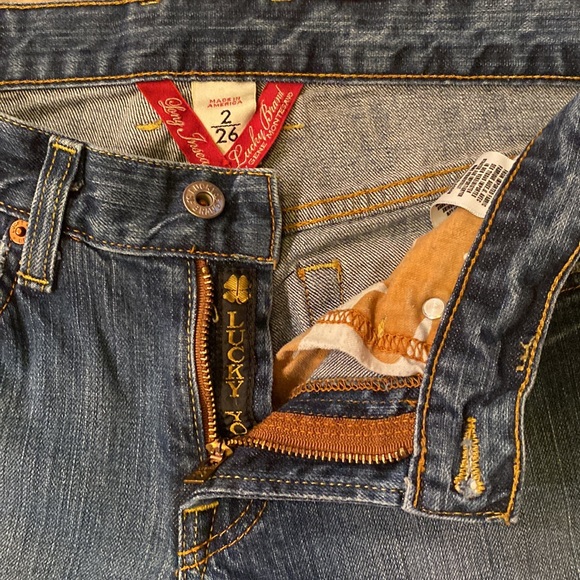 Lucky Brand long inseam flared wide leg jeans NWT - Picture 4 of 5